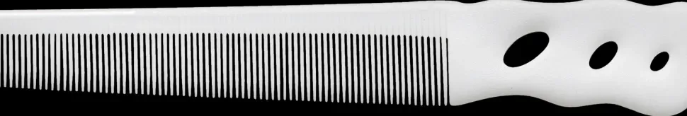 YS Park Flex Cutting Comb No.201 White