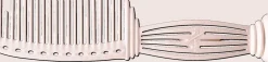 YS Park Parthenon Comb No.608 White