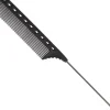 YS Park Tail Comb No. 102 Carbon - 220 mm