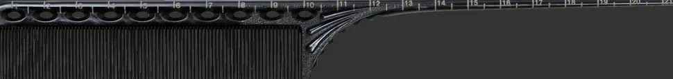 YS Park Tail Comb No.G11 Black