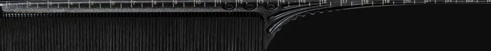 YS Park Tail Comb No.G06 Black