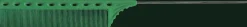 YS Park Tail Comb No.112 Green