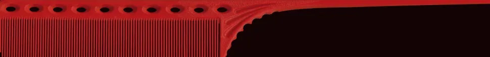 YS Park Tail Comb No.111 Red