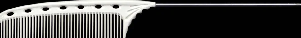 YS Park Tail Comb No.103 White