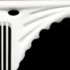 YS Park Tail Comb No. 101 White - 216 mm